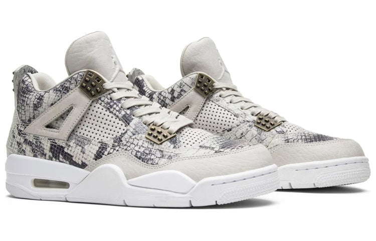 Air Jordan 4 Retro Premium \'Snakeskin\'  819139-030 Vintage Sportswear