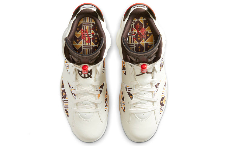 Air Jordan 6 Retro \'Quai 54 - Sail Gum\'  CZ4152-100 Epochal Sneaker