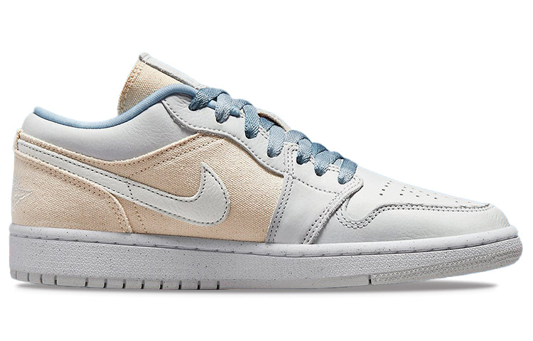 (WMNS) Air Jordan 1 Low \'Sail Canvas\'  DQ4151-500 Classic Sneakers