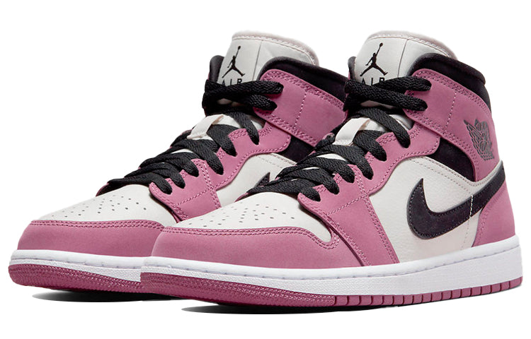 (WMNS) Air Jordan 1 Mid SE 'Berry Pink' DC7267-500 Epoch-Defining Shoes - Click Image to Close