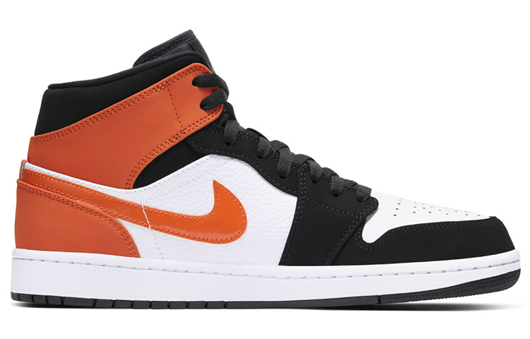 Air Jordan 1 Mid \'Shattered Backboard\'  554724-058 Signature Shoe