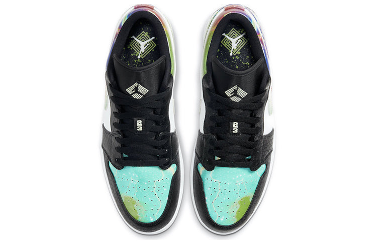 Air Jordan 1 Low \'Galaxy\'  CW7309-090 Epoch-Defining Shoes