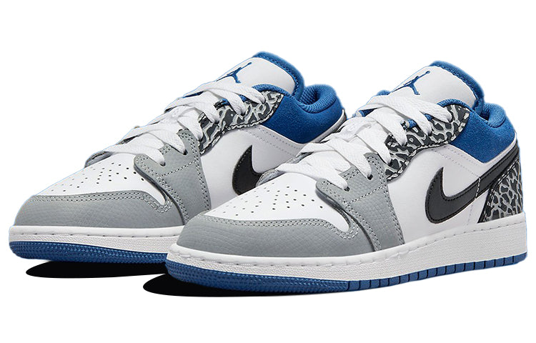 Air Jordan 1 Low SE \'True Blue\'  DM1199-140 Epoch-Defining Shoes