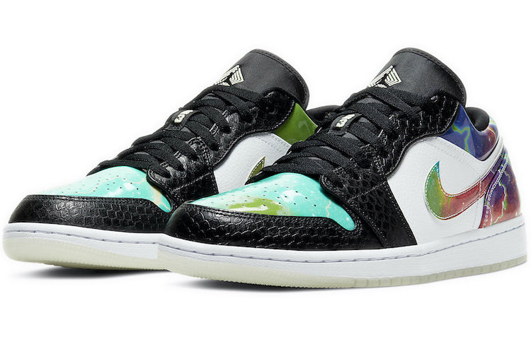 Air Jordan 1 Low \'Galaxy\'  CW7309-090 Epoch-Defining Shoes