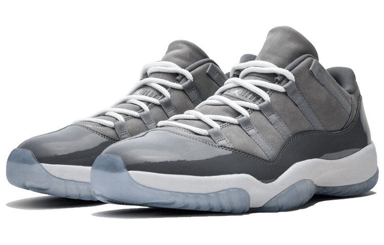 Air Jordan 11 Retro Low \'Cool Grey\'  528895-003 Signature Shoe