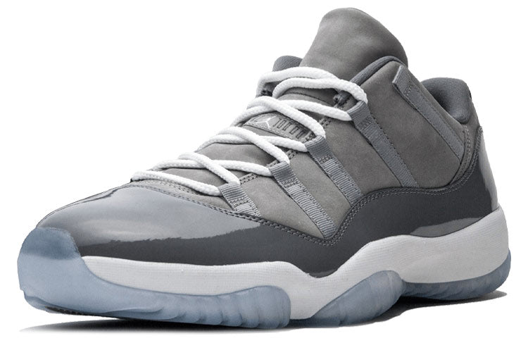 Air Jordan 11 Retro Low \'Cool Grey\'  528895-003 Signature Shoe