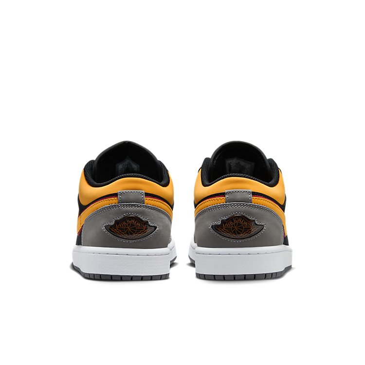 Air Jordan 1 Low SE \'Black Graphite Vivid Orange\'  FN7308-008 Epoch-Defining Shoes