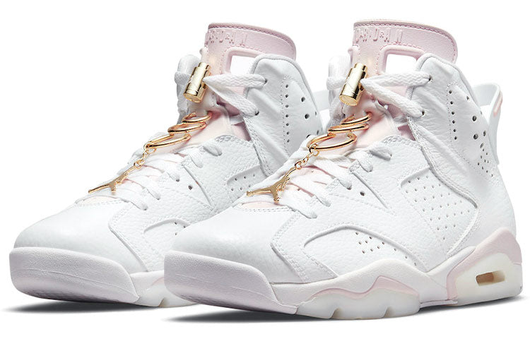 (WMNS) Air Jordan 6 Retro \'Gold Hoops\'  DH9696-100 Classic Sneakers