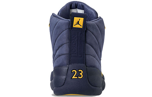 Air Jordan 12 Retro \'Michigan\'  BQ3180-407 Cultural Kicks