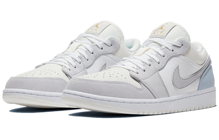 Air Jordan 1 Low \'Paris\'  CV3043-100 Signature Shoe