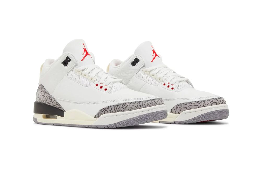 Air Jordan 3 Retro \'White Cement Reimagined\'  DN3707-100 Antique Icons