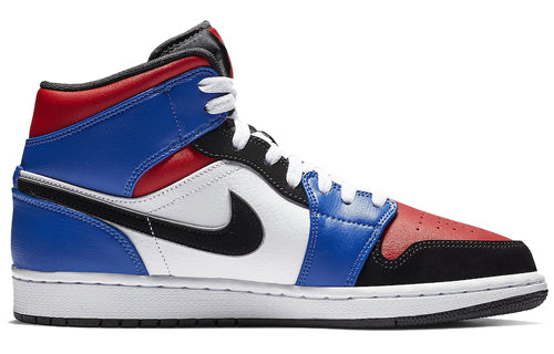 Air Jordan 1 Retro Mid \'Top 3\'  554724-124 Signature Shoe