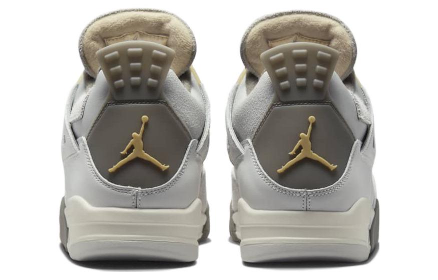 Air Jordan 4 Retro SE \'Craft Photon Dust\'  DV3742-021 Signature Shoe