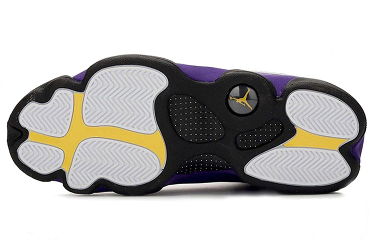 Air Jordan 13 Retro \'Lakers\'  414571-105 Epoch-Defining Shoes