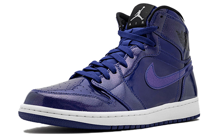 Air Jordan 1 Retro High \'Deep Royal\'  332550-420 Signature Shoe