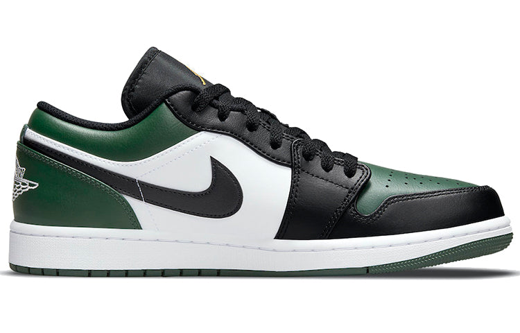 Air Jordan 1 Low \'Green Toe\'  553558-371 Signature Shoe