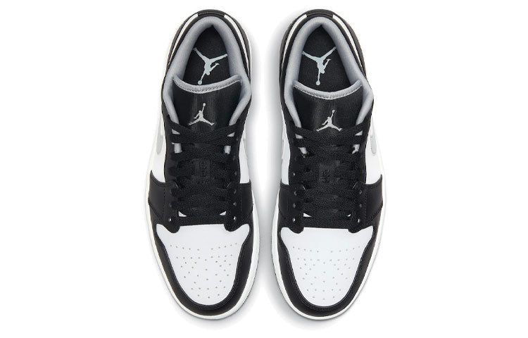 Air Jordan 1 Low \'Black White Grey\'  553558-040 Epochal Sneaker