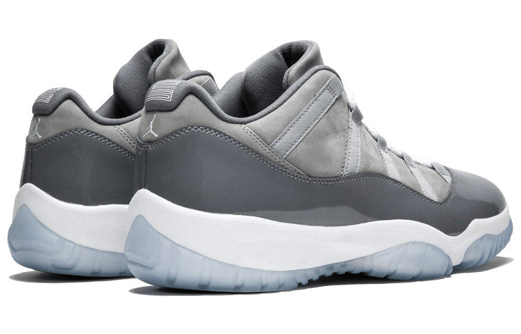 Air Jordan 11 Retro Low \'Cool Grey\'  528895-003 Signature Shoe