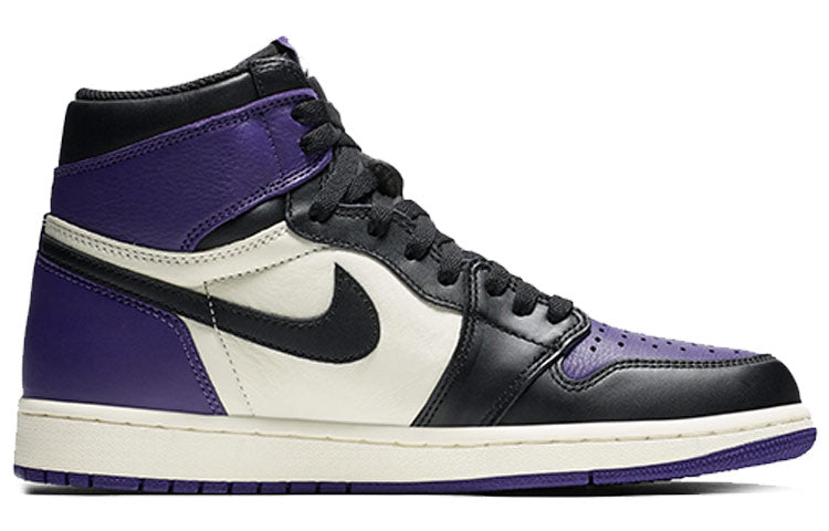 Air Jordan 1 Retro High OG \'Court Purple\'  555088-501 Epoch-Defining Shoes