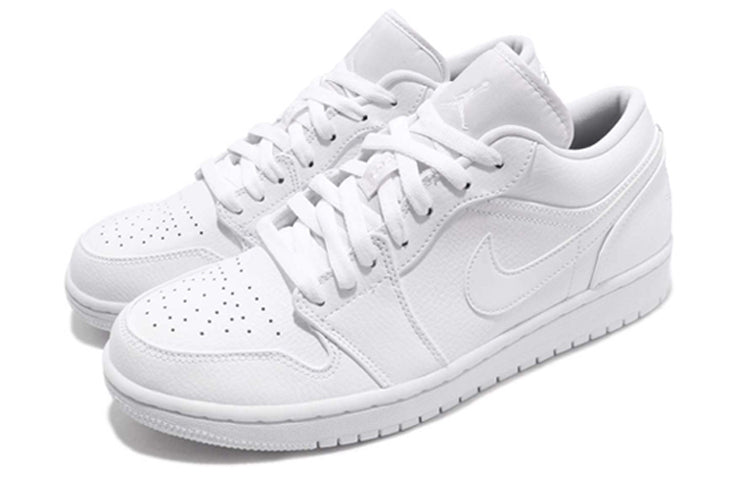 Air Jordan 1 Low \'Triple White\'  553558-112 Vintage Sportswear