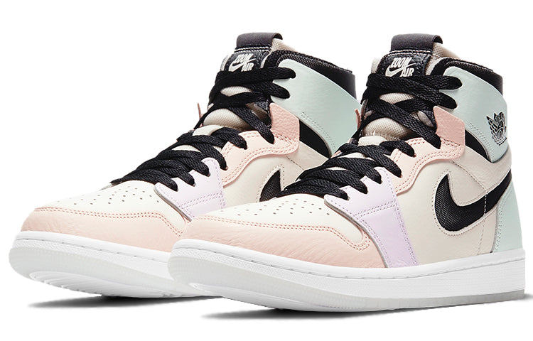 (WMNS) Air Jordan 1 High Zoom Comfort \'Easter\'  CT0979-101 Cultural Kicks