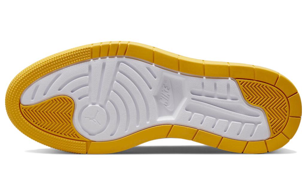 (WMNS) Air Jordan 1 Elevate Low \'Cement Grey Varsity Maize\'  DH7004-017 Signature Shoe