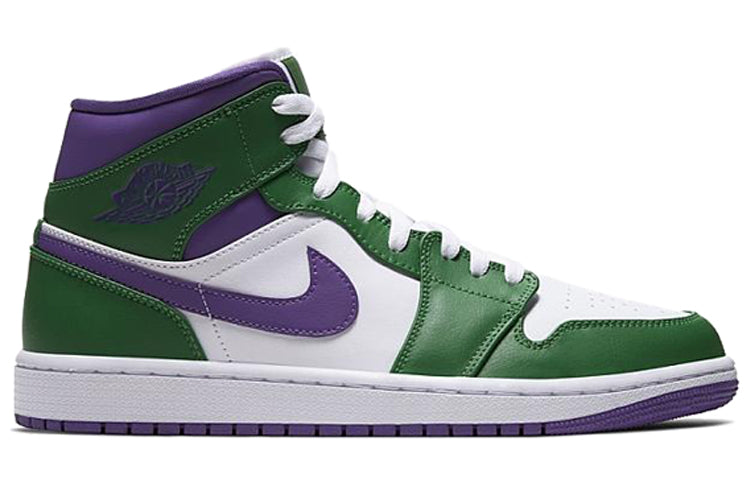 Air Jordan 1 Mid \'Incredible Hulk\'  554724-300 Epochal Sneaker