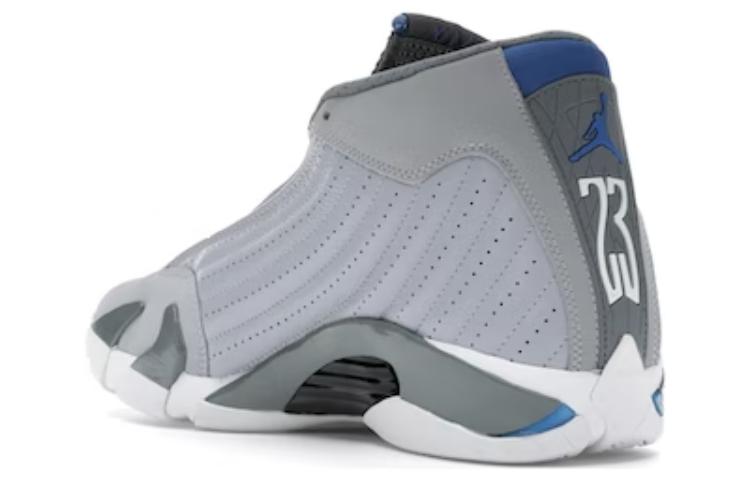 Air Jordan 14 Retro \'Wolf Grey\'  487471-004 Vintage Sportswear