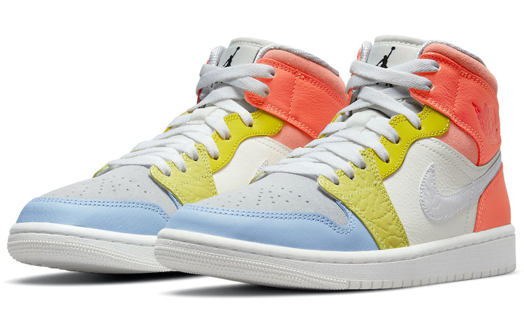 (WMNS) Air Jordan 1 Mid \'To My First Coach\'  DJ6908-100 Signature Shoe