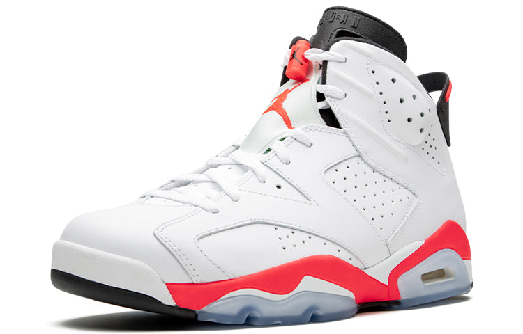 Air Jordan 6 Retro \'White Infrared\' 2014  384664-123 Iconic Trainers