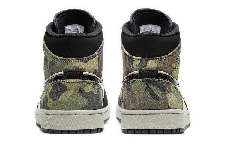 Air Jordan 1 Mid \'Camo\'  CW5490-001 Antique Icons