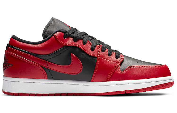 Air Jordan 1 Low \'Reverse Bred\'  553558-606 Vintage Sportswear