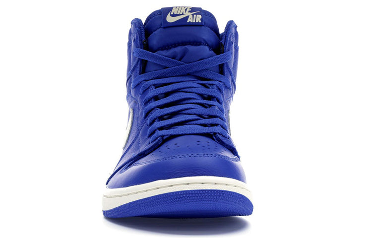 Air Jordan 1 Retro High OG \'Hyper Royal White\'  555088-401 Signature Shoe