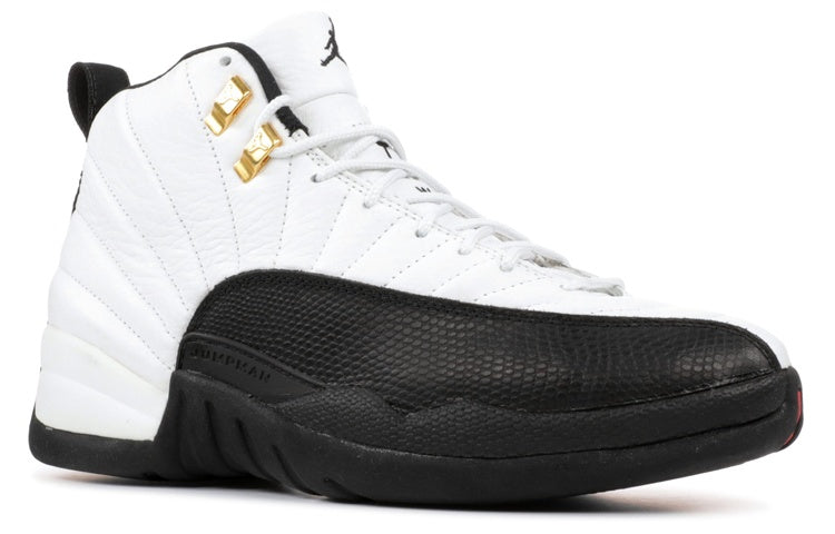 Air Jordan 12 OG \'Taxi\' 1996  130690-101 Signature Shoe