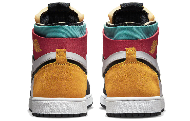 Air Jordan 1 High Zoom Comfort \'Multi-Color\'  CT0978-016 Signature Shoe