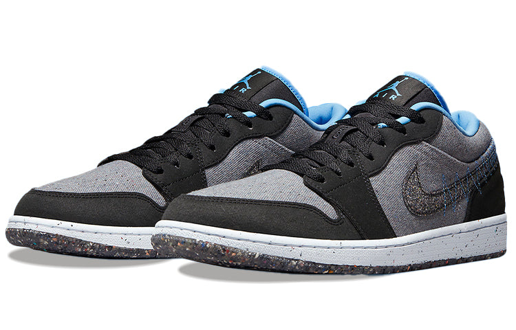 Air Jordan 1 Low \'Crater - Black\'  DM4657-004 Iconic Trainers