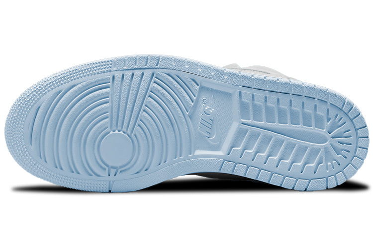 (WMNS) Air Jordan 1 High Zoom Comfort \'Cool Grey Light Blue\'  CT0979-004 Signature Shoe