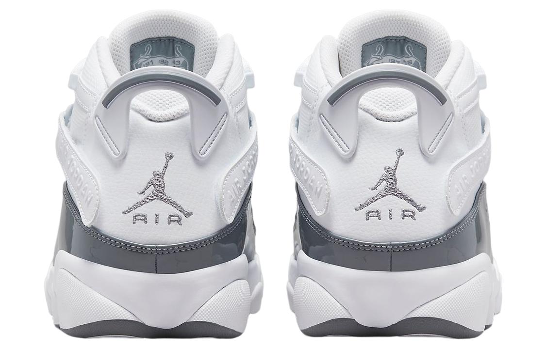 Air Jordan 6 Rings \'White Cool Grey\'  322992-121 Vintage Sportswear