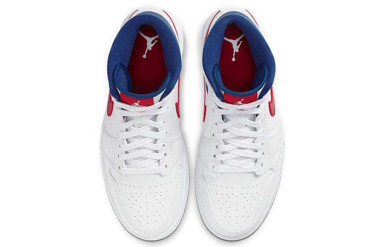 (WMNS) Air Jordan 1 Mid \'USA\'  BQ6472-164 Signature Shoe