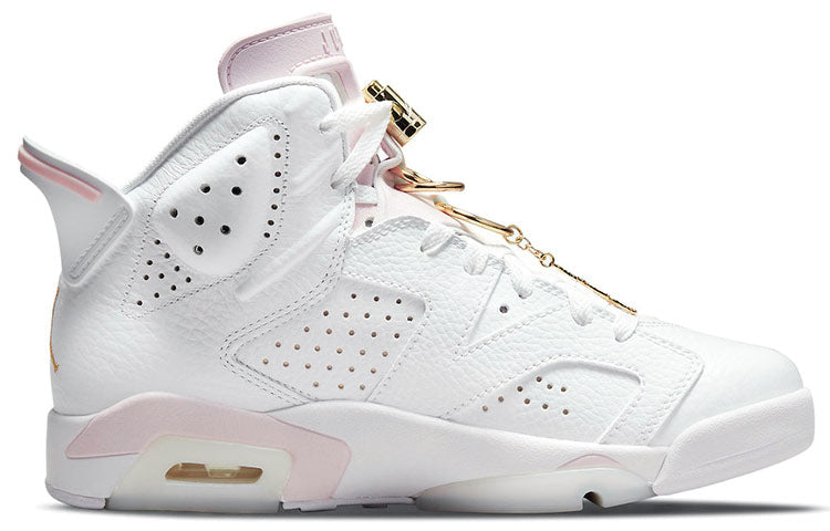 (WMNS) Air Jordan 6 Retro \'Gold Hoops\'  DH9696-100 Classic Sneakers