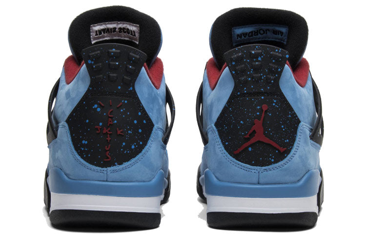 Travis Scott x Air Jordan 4 Retro \'Cactus Jack\'  308497-406 Signature Shoe