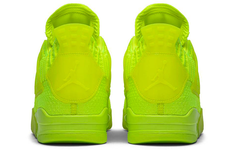 Air Jordan 4 Flyknit \'Volt\'  AQ3559-700 Epoch-Defining Shoes