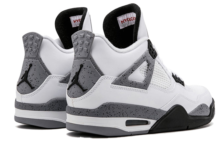 Air Jordan 4 Retro \'Cement\' 2012  308497-103 Vintage Sportswear