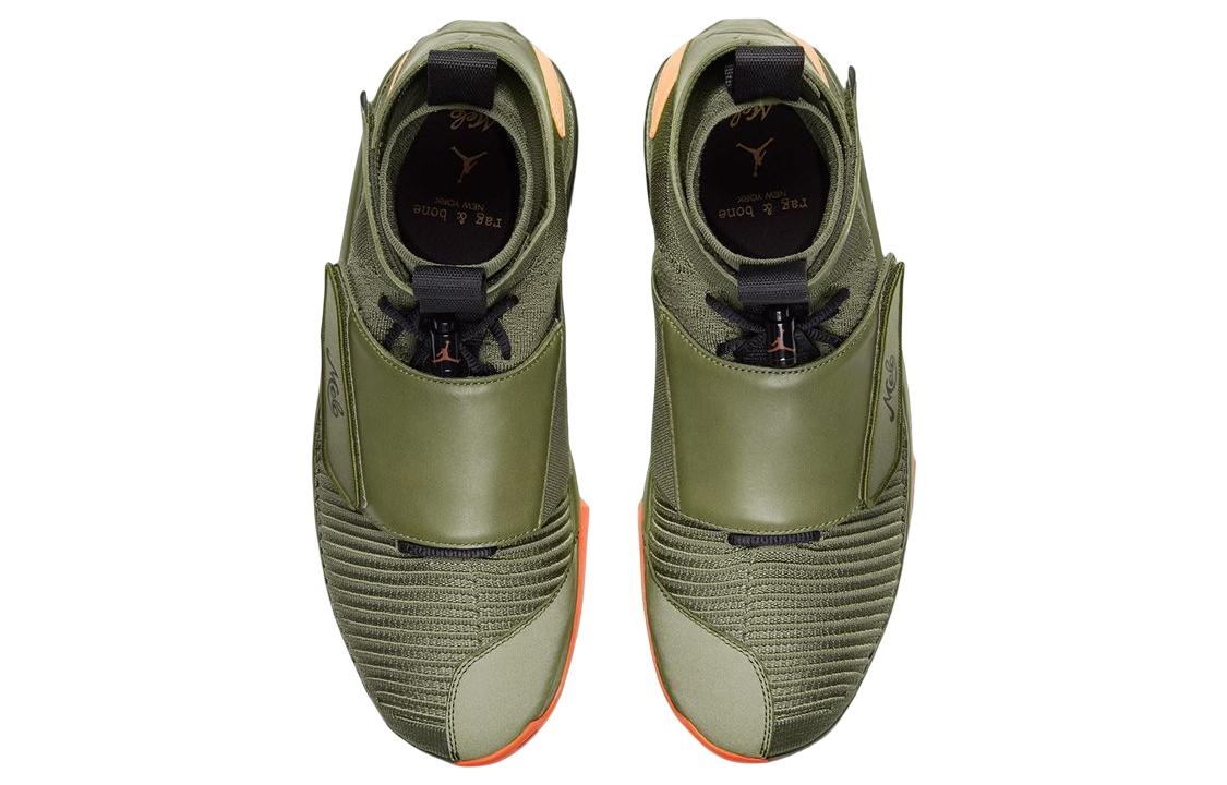 Carmelo Anthony x Rag & Bone x Air Jordan 20 Retro Flyknit \'Olive\'  BQ3271-200 Epochal Sneaker