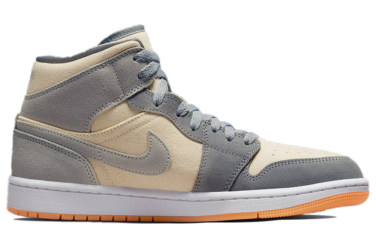 Air Jordan 1 Mid SE \'Coconut Milk Particle Grey\'  DN4281-100 Epoch-Defining Shoes