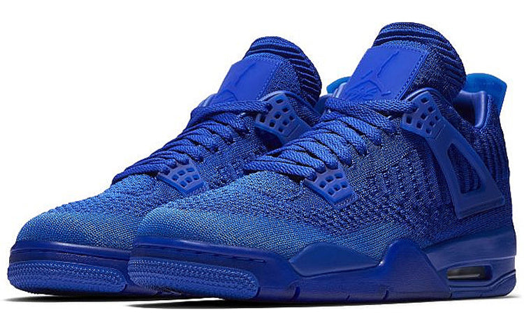 Air Jordan 4 Flyknit \'Hyper Royal\'  AQ3559-400 Cultural Kicks