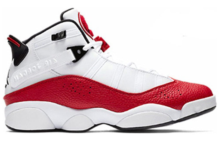 Air Jordan 6 Rings \'White University Red\'  322992-120 Antique Icons