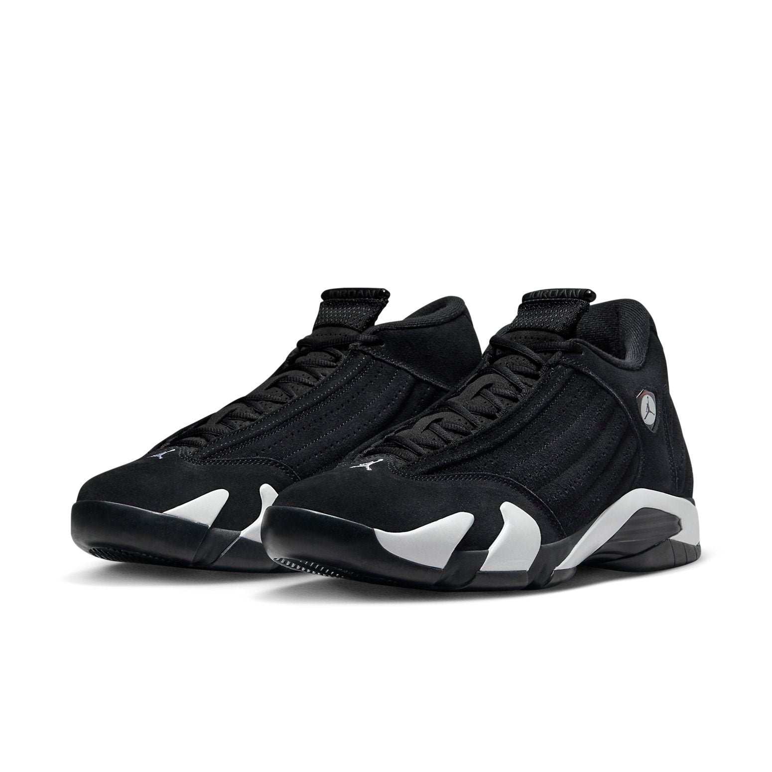Air Jordan 14 Retro \'Black White\'  487471-016 Classic Sneakers