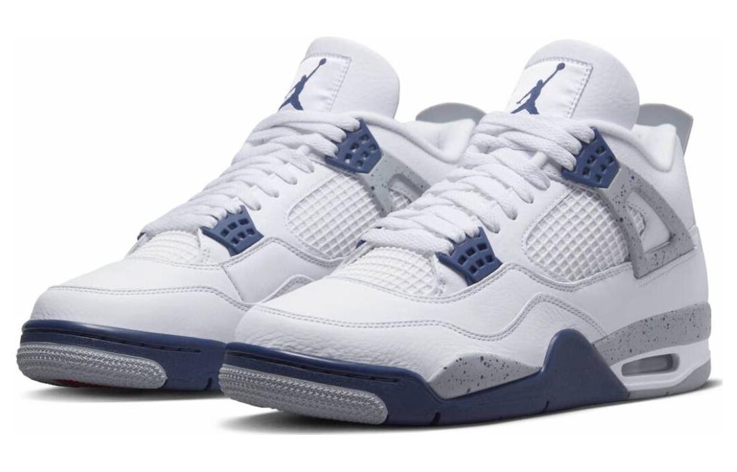 Air Jordan 4 Retro \'Midnight Navy\'  DH6927-140 Cultural Kicks