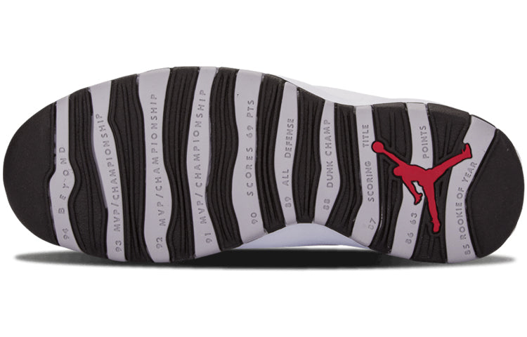 Air Jordan 10 Retro 'Steel' 2013 310805-103 Classic Sneakers - Click Image to Close